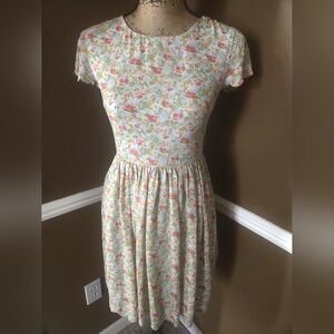 NWT Matilda Jane Hello Lovely Poppy Field Scalloped Hem Dress Sz 2